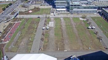 Weather camera view of Mercedes Benz Stadium.