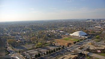 Weather camera view of Mercedes Benz Stadium.