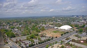 Weather camera view of Mercedes Benz Stadium.