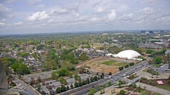 Weather camera view of Mercedes Benz Stadium.