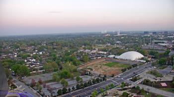 Weather camera view of Mercedes Benz Stadium.