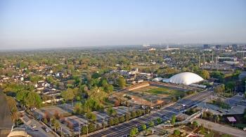 Weather camera view of Mercedes Benz Stadium.