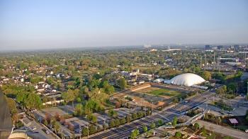 Weather camera view of Mercedes Benz Stadium.