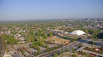 Weather camera view of Mercedes Benz Stadium.