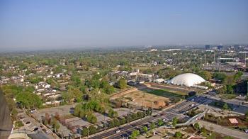 Weather camera view of Mercedes Benz Stadium.