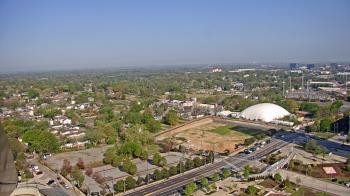 Weather camera view of Mercedes Benz Stadium.