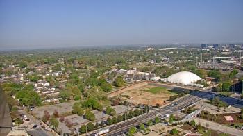 Weather camera view of Mercedes Benz Stadium.