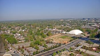 Weather camera view of Mercedes Benz Stadium.