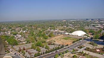 Weather camera view of Mercedes Benz Stadium.