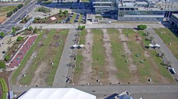 Weather camera view of Mercedes Benz Stadium.