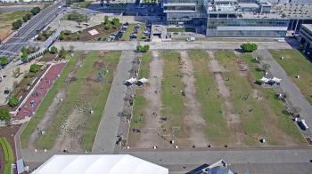 Weather camera view of Mercedes Benz Stadium.