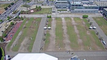 Weather camera view of Mercedes Benz Stadium.