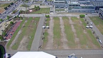 Weather camera view of Mercedes Benz Stadium.