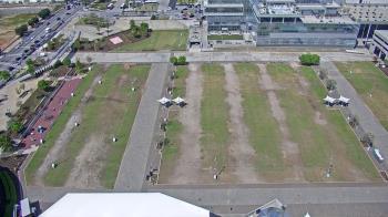 Weather camera view of Mercedes Benz Stadium.