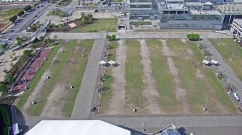 Weather camera view of Mercedes Benz Stadium.