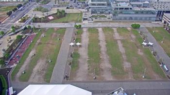 Weather camera view of Mercedes Benz Stadium.