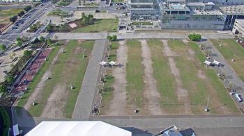Weather camera view of Mercedes Benz Stadium.