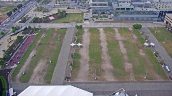 Weather camera view of Mercedes Benz Stadium.