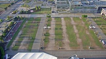 Weather camera view of Mercedes Benz Stadium.