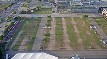 Weather camera view of Mercedes Benz Stadium.