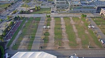 Weather camera view of Mercedes Benz Stadium.