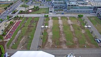 Weather camera view of Mercedes Benz Stadium.