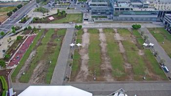 Weather camera view of Mercedes Benz Stadium.