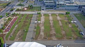 Weather camera view of Mercedes Benz Stadium.