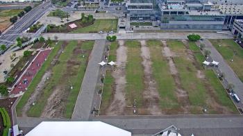 Weather camera view of Mercedes Benz Stadium.