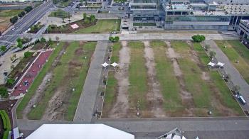 Weather camera view of Mercedes Benz Stadium.