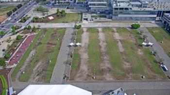 Weather camera view of Mercedes Benz Stadium.