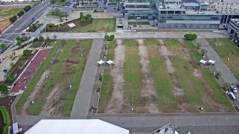 Weather camera view of Mercedes Benz Stadium.