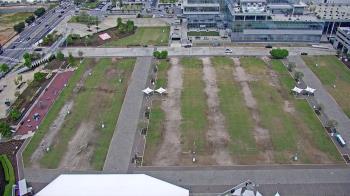 Weather camera view of Mercedes Benz Stadium.
