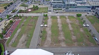 Weather camera view of Mercedes Benz Stadium.