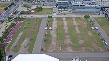 Weather camera view of Mercedes Benz Stadium.