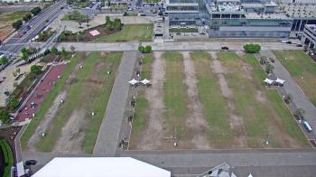 Weather camera view of Mercedes Benz Stadium.