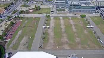 Weather camera view of Mercedes Benz Stadium.