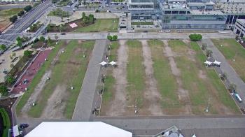 Weather camera view of Mercedes Benz Stadium.
