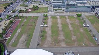 Weather camera view of Mercedes Benz Stadium.