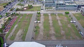 Weather camera view of Mercedes Benz Stadium.