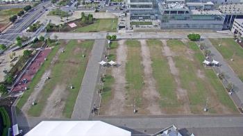 Weather camera view of Mercedes Benz Stadium.