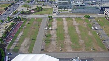 Weather camera view of Mercedes Benz Stadium.