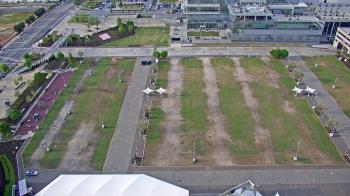 Weather camera view of Mercedes Benz Stadium.