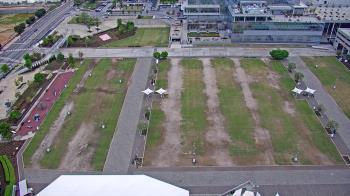 Weather camera view of Mercedes Benz Stadium.