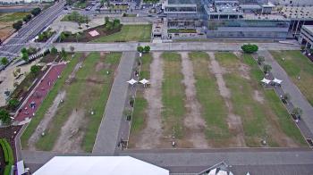 Weather camera view of Mercedes Benz Stadium.