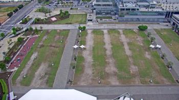Weather camera view of Mercedes Benz Stadium.