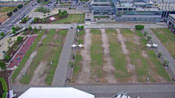 Weather camera view of Mercedes Benz Stadium.