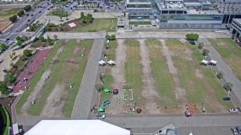 Weather camera view of Mercedes Benz Stadium.