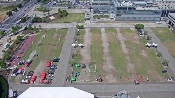 Weather camera view of Mercedes Benz Stadium.