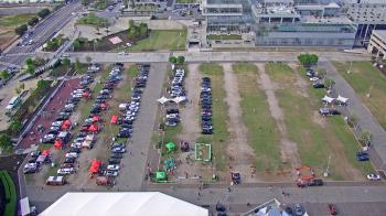 Weather camera view of Mercedes Benz Stadium.